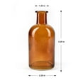 thumbnail image 5 of Serene Spaces Living Modern Bud Vases, Apothecary Jars, Home Décor (Amber, Set of 24), 5 of 5