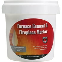 Meeco's Red Devil 1/2 Gal. Gray Furnace Cement & Fireplace Mortar 1355