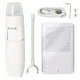 thumbnail image 1 of Microscopio digital inalámbrico mini portátil 8 LED HD cámara de Microscopio WiFi USB compatible para teléfono inteligente tableta PC blanco Ticfox, 1 of 14