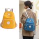 thumbnail image 2 of Mochila moderna para ordenador portátil para mujer, bolsa de nailon para chica, mochila de viaje de alta calidad, color amarillo clásico Fivean unisex, 2 of 2