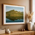 thumbnail image 4 of Echo Lake, Franconia Notch - Franconia New Hampshire Photography Lake Mountain Nature Landscape Scenic Water Wilderness Oak Framed Wall Art Print 20 x 30 inches, 4 of 6