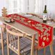 thumbnail image 4 of Camino de mesa chino, 1 mantel rojo con dragón del zodiaco chino, 180x35cm, Año Nuevo Lunar 2024, cubierta de mesa con estampado de dragón dorado para el Festival de Primavera, 4 of 4