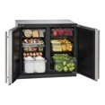 thumbnail image 3 of U-Line Modular 3000 Series U-3036RRS-00B - Refrigerator - undercounter - built-in - niche - width: 35.6 in - depth: 24 in - height: 33.9 in - 6.9 cu. ft - stainless steel, 3 of 5