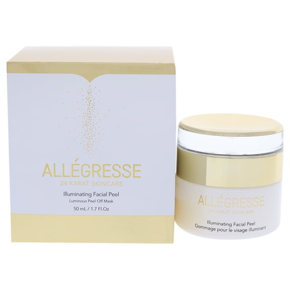 Illuminating Facial Peel by Allegresse 24K for Unisex - 1.7 oz Facial Peel