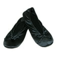 thumbnail image 4 of Isotoner  Satin  Ballerina Slippers (Pack of 2) (Women's Plus), 4 of 4