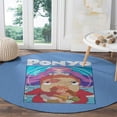 thumbnail image 4 of Ponyo Studio Ghibli Round Carpet Anime Style TS04, 4 of 5