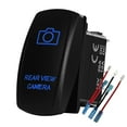 thumbnail image 1 of HAHDAXIA Blue Led Rear View Camera Rocker Switch 5Pin ON Off SPST Toggle Switch for The ARB/Carling/NARVA 4x4 Caravan Jeep Ram SXS UTV 12V/20A 24V/10A, 1 of 6