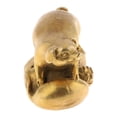 thumbnail image 3 of 2x Latón Zodiaco Chino Animal Estatuilla Ornamento Estatua Cerdo + Sunnimix Ornamento del animal del zodiaco chino, 3 of 8