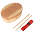 thumbnail image 1 of Contenants à lunch, boîte à bento 1 couche boîte à lunch en bois boîte à lunch en bois-sushi vaisselle bol récipient alimentaire, 1 of 11