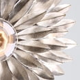 thumbnail image 6 of 500-SA Crystorama Lighting Broche - One Light Sconce in Traditional and Contemporary Style - 11 Inches Wide by 3.5 Inches High-Antique Silver Finish, 6 of 8