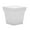 White, variant on Mintra Garden - 6.75in Square Garden Pot (6.75in x 6.75in)
