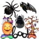 thumbnail image 2 of Globos gigantes de araña negra, globos de aluminio, decoración de fiesta de Halloween, suministros de cumpleaños de terror, feliz, 1 unidad, 2 of 4