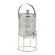 thumbnail image 1 of Dispensador de bebidas con espita, dispensador de bebidas con soporte, jarra de agua fría, cubo de tetera de frutas de 3,5 l para zumo de leche en, 1 of 8