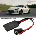 thumbnail image 1 of 1Pc Bluetooth Aux Audio Adapter Cable For Alpine KCA-121B AI-NET CDA-9857 CDA-9886 CDA-117 JVC KS-U58 PD100 U57 U29, 1 of 5