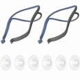 thumbnail image 1 of 2-Pack AirFit P10 Replacement Headgear Straps for CPAP Nasal Pillow Mask, Adjustable Fit with 6 Settings, 1 of 5