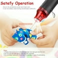 thumbnail image 3 of LNGOOR Portable Mini Electric 300W  Handheld Hot Air Gun for DIY Embossing  Shrink Wrapping PVC  Drying Paint, 3 of 6