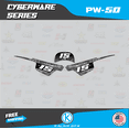 thumbnail image 3 of Kalair GFX Graphics Kit for Yamaha PW50 (All Years) Cyberware Series, 3 of 5