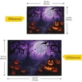thumbnail image 4 of Halloween Pumpkin Wooden Jigsaw Puzzles, Intellectual Entertainment Educational Puzzles Fun Family Game Creative Gift for Friends Parents Grandparents, 1000 Pieces, 4 of 6