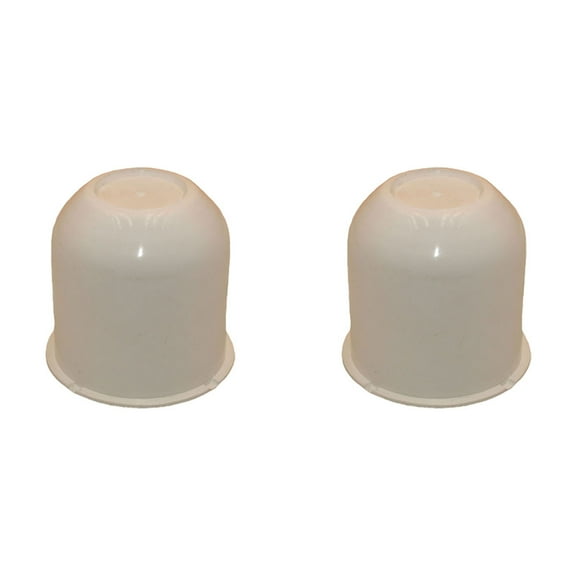 Qty 2: Hub Center Cap (White) Fits Universal Products Replaces MD9004W