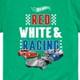 thumbnail image 3 of Hot Wheels - Red, White, and Racing  - Toddler And Youth Short Sleeve Graphic T-Shirt, 3 of 5