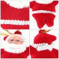 thumbnail image 3 of Cute Mini Santa Claus Style Christmas Tree Party Decoraciones colgantes Adornos navideños - 10 piezas / juego, 3 of 5
