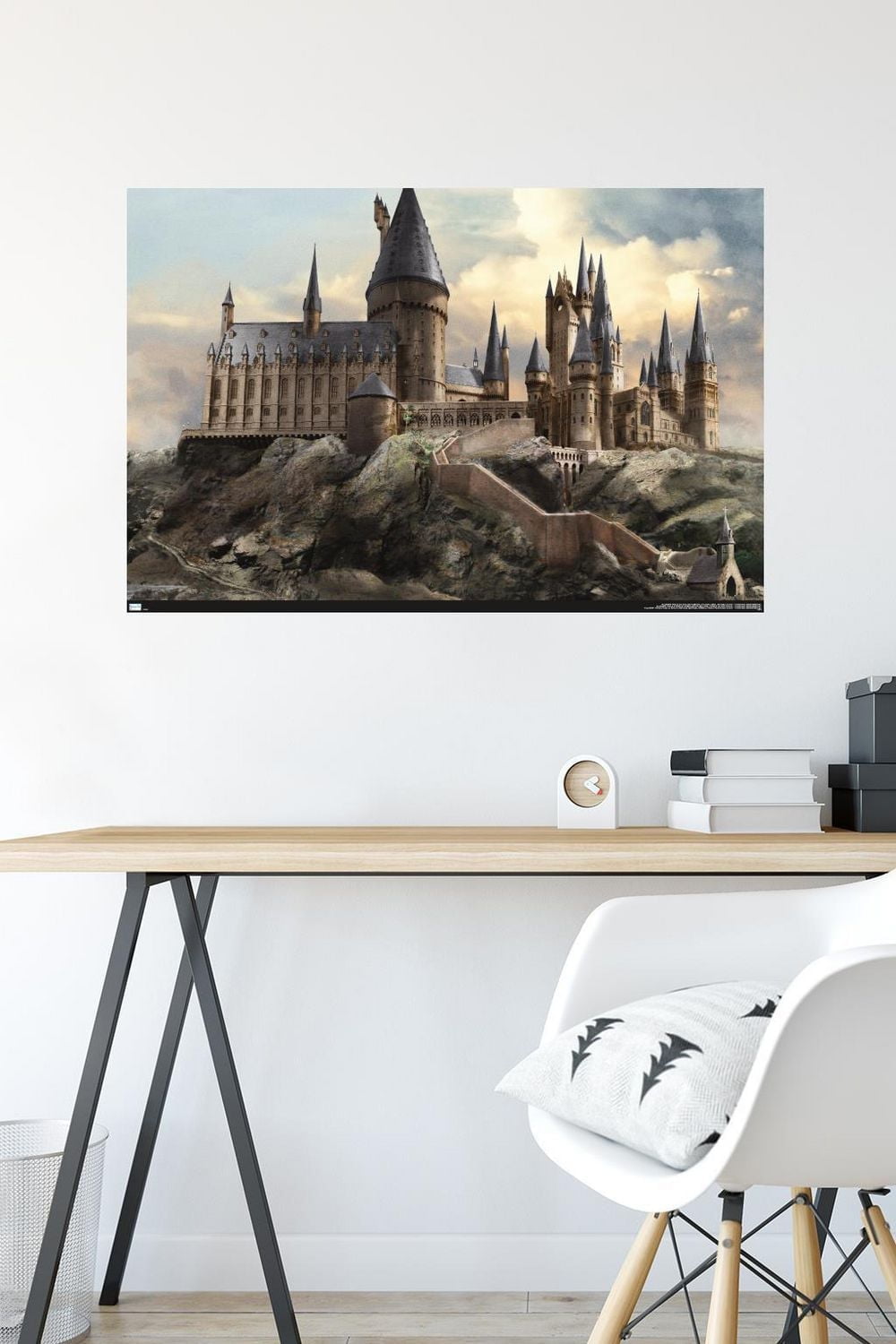 The Wizarding World: Harry Potter - Hogwarts at Sunrise Wall Poster, 22.375" x 34"