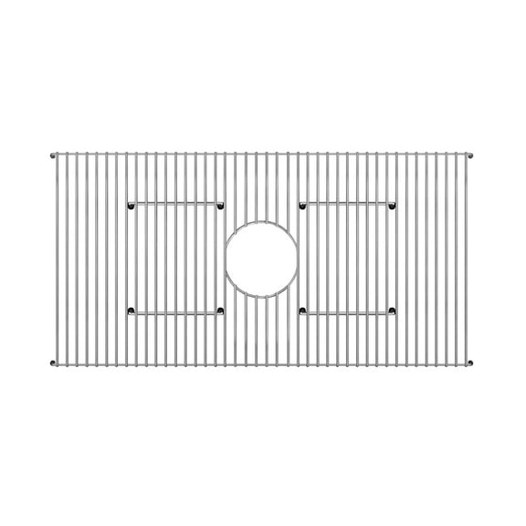 Whitehaus Collection GR3214 Stainless Steel Sink Grid- Stainless Steel