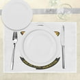 thumbnail image 3 of Ambesonne Day of Dead Place Mats Set of 4, Skull with Sombrero, Standard Size, Yellow White Ivory, 3 of 6