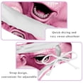thumbnail image 3 of Pink Monkey Gorilla Swimsuit Women Bikini Set with Detachable Sponge & Adjustable Strap, Two-Pack Ideal for Beach & Pool Parties, 3 of 6