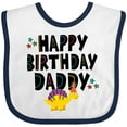 thumbnail image 3 of Inktastic Happy Birthday Daddy Party Boys or Girls Baby Bib, 3 of 4