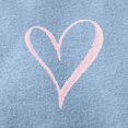 thumbnail image 2 of Dalix Heart Embroidered Fleece Zip Washed Hoodie Cold Fall Winter Women in Misty Blue XL X-Large, 2 of 5