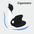 thumbnail image 3 of Lumbar Support Chair Portable Soft Breathable Lower Back Support Office Chair Suitable for Long Periods Sitting Home Office School, 3 of 7