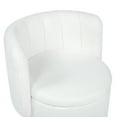 thumbnail image 2 of Noble House 360° Swivel Sofa Chair, Upholstered Accent Seat with Hidden Storage Compartment, Bedroom/Living Room, Beige, 2 of 13