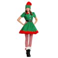 thumbnail image 3 of Vestido de Navidad Para La Familia Trajes A Juego Falda Corta de Escenario Para Mujer Conjunto de Trajes de Cosplay de Varias Piezas Madre Odeerbi  ODB189027, 3 of 4