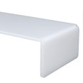 thumbnail image 3 of Acrylic Elevated Shelf for Desktop Smoothing Edges Easy Cleaning Acrylic Elevated Rack for Computer Monitors Dental Use, 3 of 5