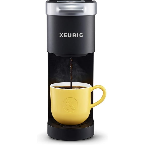 Keurig K-Mini Coffee Maker, Single Serve K-Cup Pod Coffee Brewer, 6 to 12 oz. Brew Sizes, Black