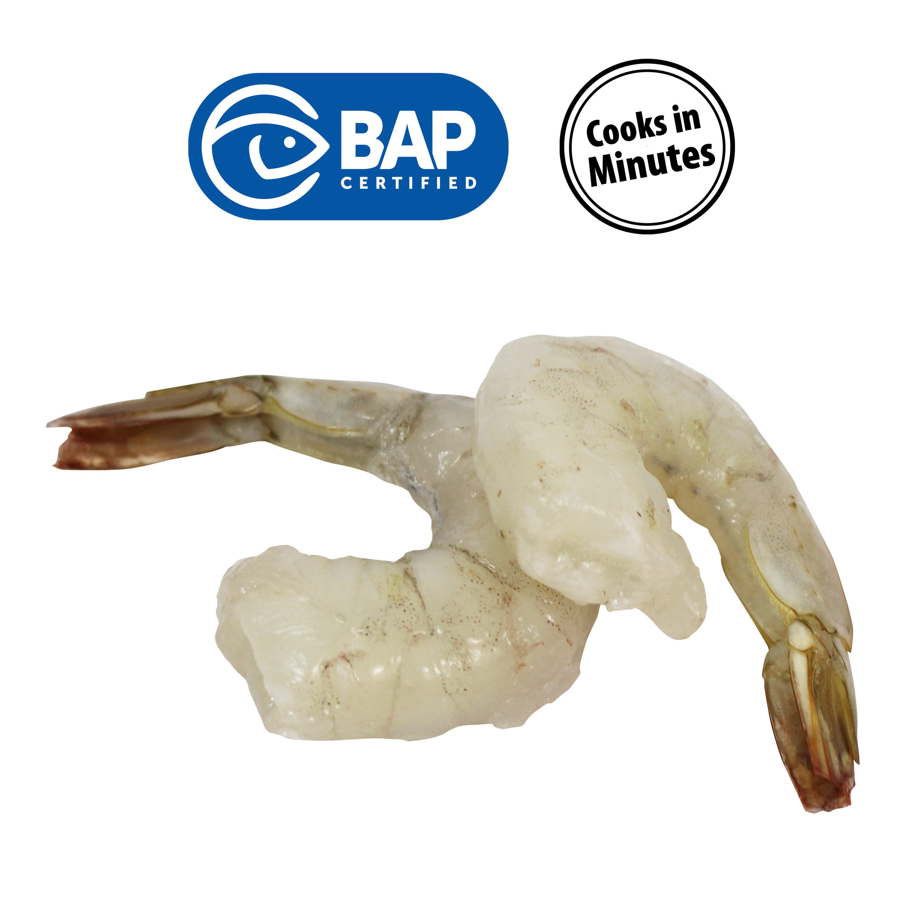 Great Value Frozen Peeled Tail on Extra Large Shrimp, 12 oz (26-30 Count per lb) - image 2 of 5