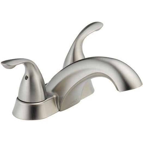 Delta Classic Centerset Lavatory Faucet with Metal Lever Handles