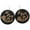 I FEEL SO BLESSED, variant on Round Black Wood Ethnic English Word 4 Styles Club Lady Dangle Hook FEEL SO BLESSED