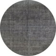 thumbnail image 1 of Ahgly Company Indoor Round Abstract Gray Abstract Area Rugs, 6' Round, 1 of 6