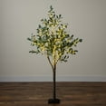 thumbnail image 3 of Nearly Natural 5ft. Lighted Artificial Fruiting Olive Tree with 200 Warm White LED Lights, 3 of 8