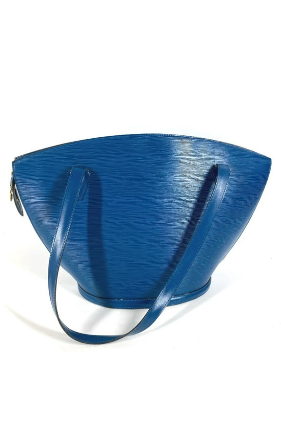 Pre-Owned Louis Vuitton M52265 Epi shoulder bag Tote Bag Toledo Blue blue (Fair)