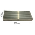 thumbnail image 2 of 6 Pcs Amplificateur de Puissance en Aluminium Dissipateur Thermique 100X40X11mm, 2 of 6