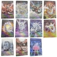 thumbnail image 1 of Yu-Gi-Oh Flash Card Cyber Dragon Infinity Nova Eternity Network Diy Laser Relief Series Anime Collection Action Toy Figures Gift, 1 of 6