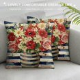 thumbnail image 3 of PHYHOO Decorations Pillow Covers Star and Stripe Freedom Boot Floral Flag Throw Pillow Covers Patriotic Pillows Decor Cushion Case, 3 of 5