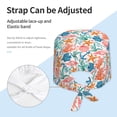 thumbnail image 3 of Vsdgher Sea Creatures Men Women Adjustable Cap Working Hat Tie Back Cap, Work Cap, 3 of 7