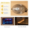 thumbnail image 5 of Erinnyees 2-3 Person Infrared Sauna, Wooden Home Sauna, 5 of 8