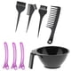 thumbnail image 1 of Kit de teñido para teñir el cabello Sunnimix Juego de Herramientas de Peluquero salón 1 tazón de teñido 3 Pinceles de teñido 1 Peine 3 pinzas de cabello, 1 of 8