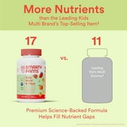 SmartyPants Kids Multi + Fiber & Omega 3 Fish Oil Gummy Vitamins with D3, C & B12 - 120 Ct