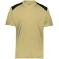 thumbnail image 2 of Holloway 223501.252.2XL Momentum Team T-Shirt, Vegas Gold & Black - 2XL, 2 of 4